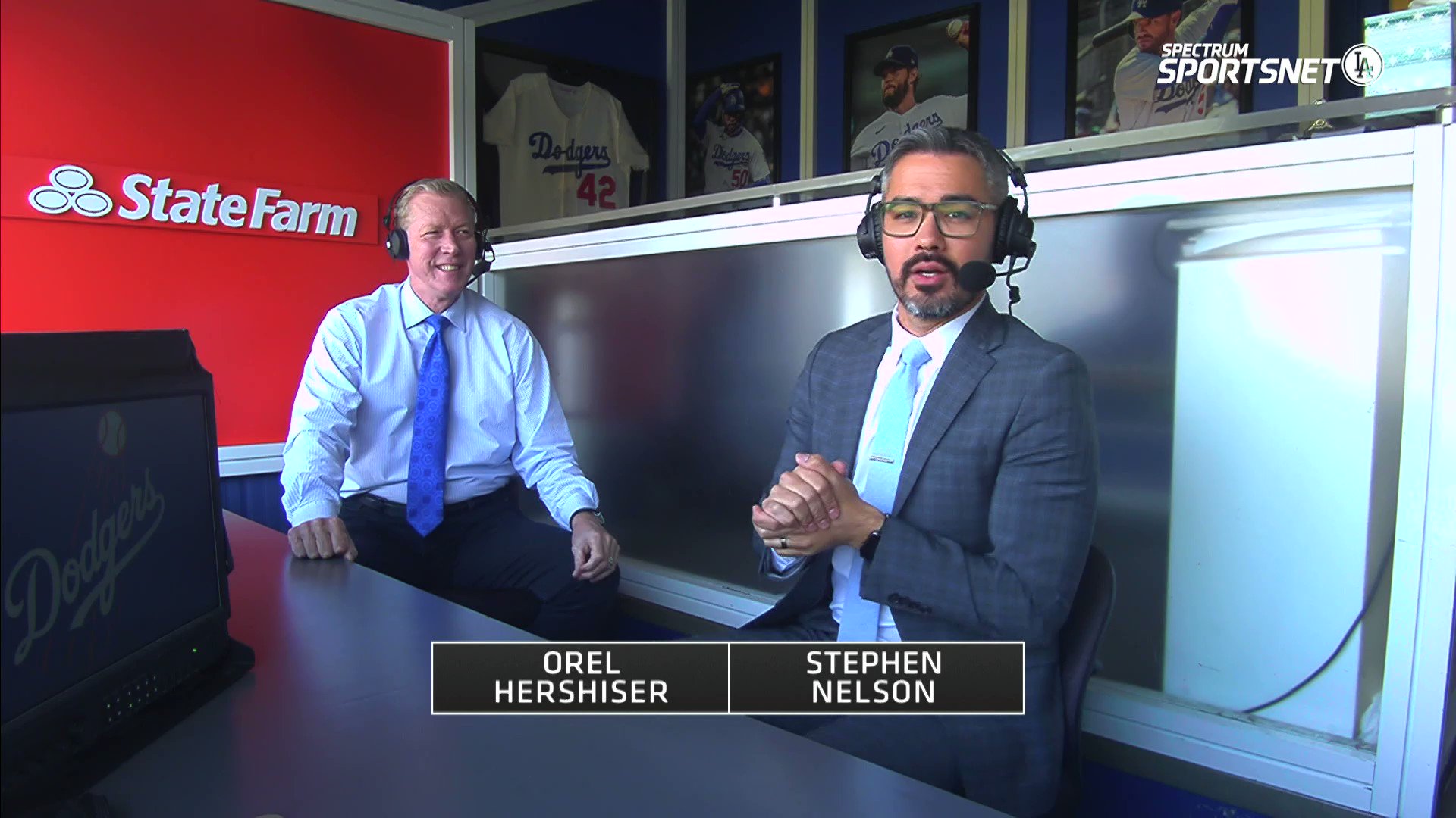 SportsNet LA on X: Orel Hershiser and Stephen Nelson 𝗿𝗲𝗰𝗮𝗽 the  moments in the series that helped the #Dodgers come out victorious against  the Cardinals.  / X