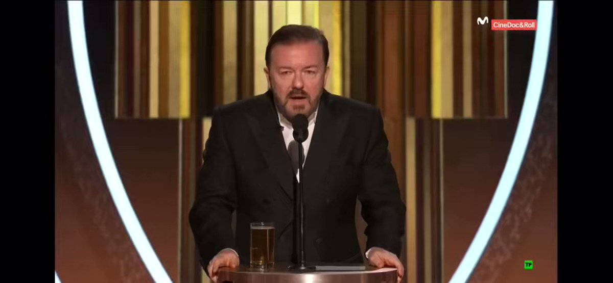 Ricky Gervais is known for his offensive and borderline comedy. Here he is at the 2020 Golden Globes, with an introduction that involves some questionable jokes.. We know that conext matters, but does one’s reputation allow them to make these jokes? https://t.co/6gka8Jo2Pb