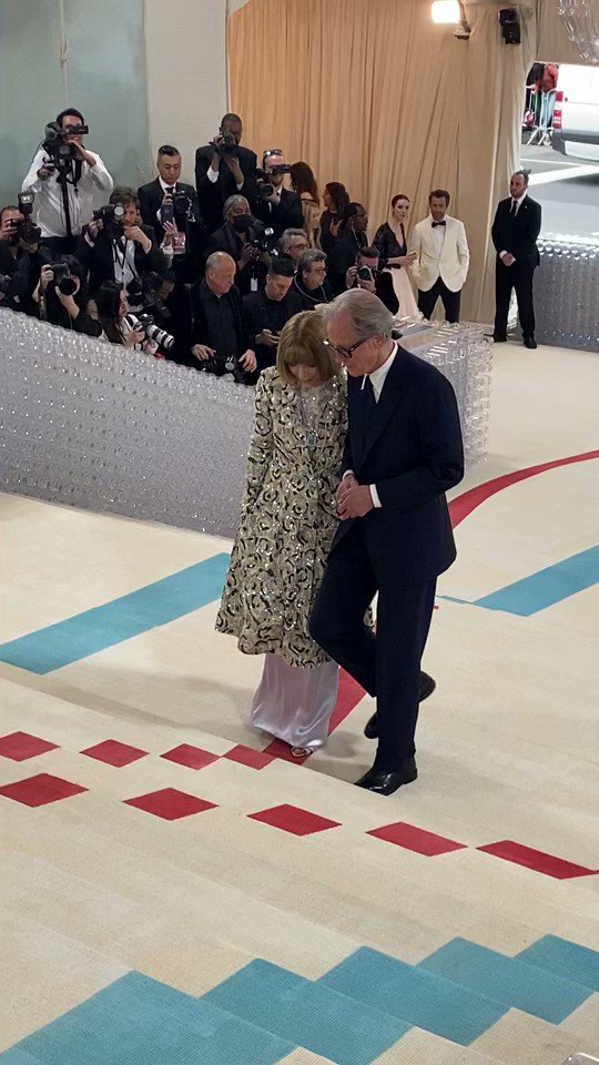 Ali Bauman on Twitter "The Met Gala maestro Anna Wintour. CBSNewYork"