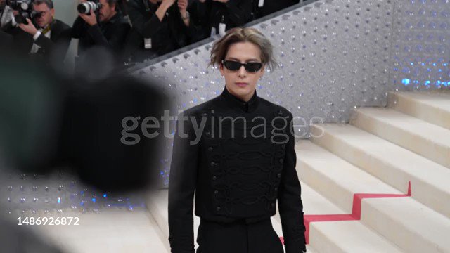 Jackson Wang at the Met Gala 2023 Karl Lagerfeld: A Line of Beauty .  @jacksonwang852g7 . #RYCE…