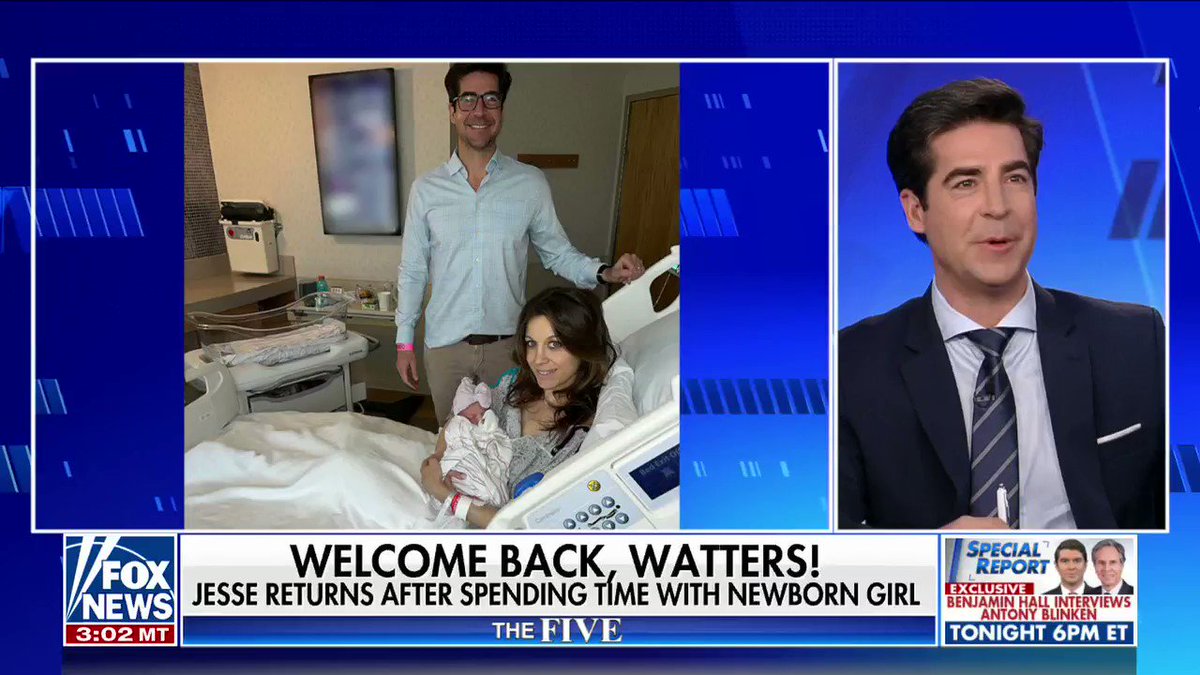 Jesse Watters on Twitter "What life’s been like for the Watters family