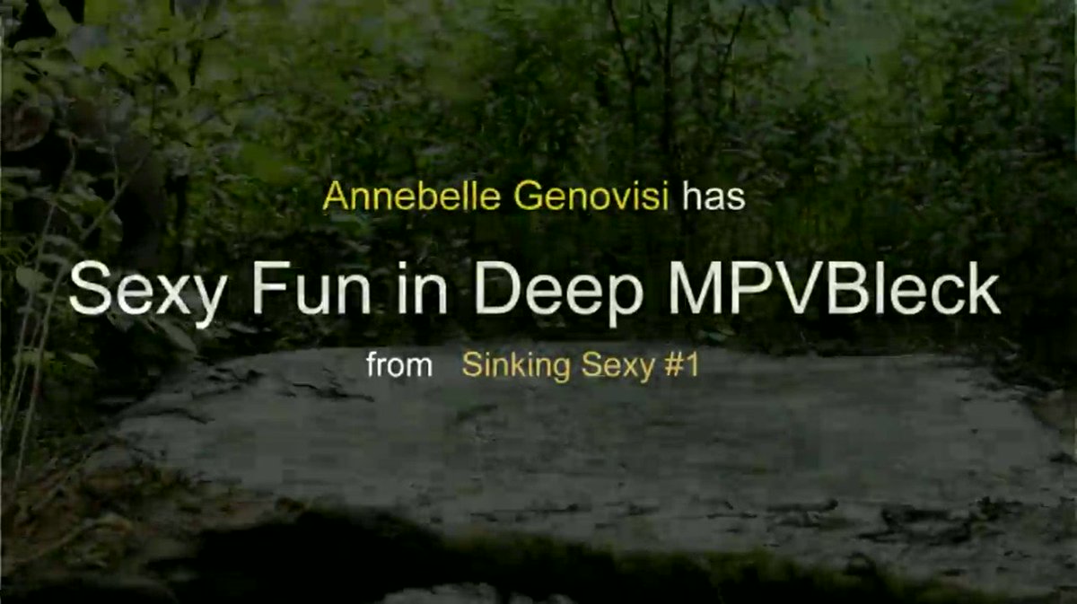 Mud Puddle Visuals on Twitter "“Annabelle’s Sexy Fun in Deep MPVBleck