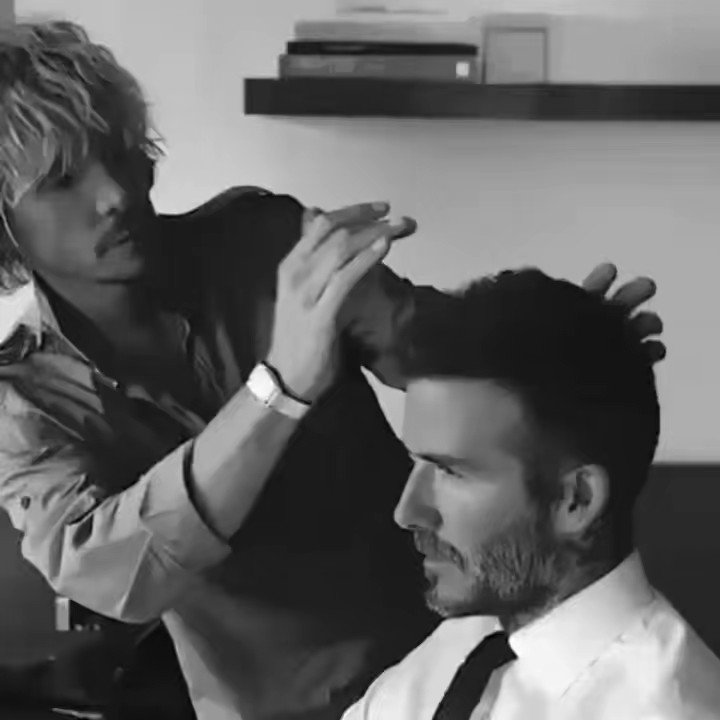 A lot of history and hairstory here!
Happy Birthday David Beckham! 