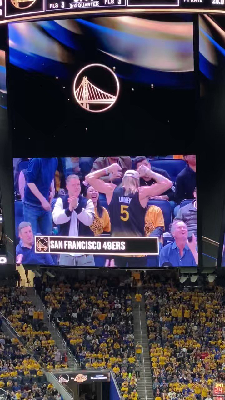 OurSF49ers on X: #49ers Christian McCaffrey and George Kittle catching  game 1 of The Warriors game together 🔥 🎥: @957thegame   / X