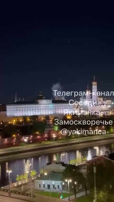 [情報] 克里姆林宮疑似遭襲