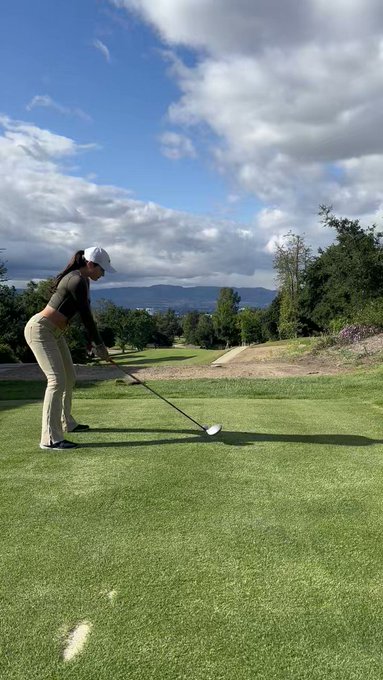 Pussy nice, titties pretty, can consistently hit a drive 250 ?? https://t.co/20szbYeEj9