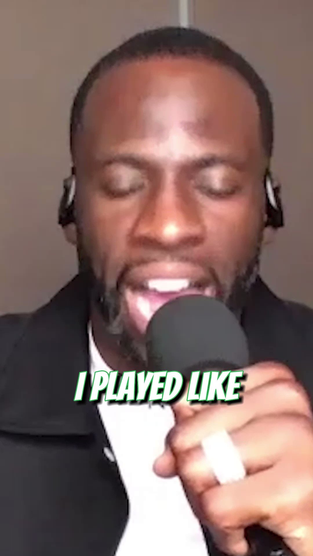 [情報] Draymond Green自認首戰打得像屎:要變更好