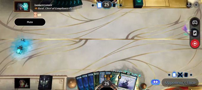 And look who's back again to waste my time in #MTGArena #quitter #loser https://t.co/ehjb561gDJ<a href="/tag/loser"class="tags"><span>#loser</span></a><a href="/tag/quitter"class="tags"><span>#quitter</span></a><a href="/tag/mtgarena"class="tags"><span>#mtgarena</span></a>
