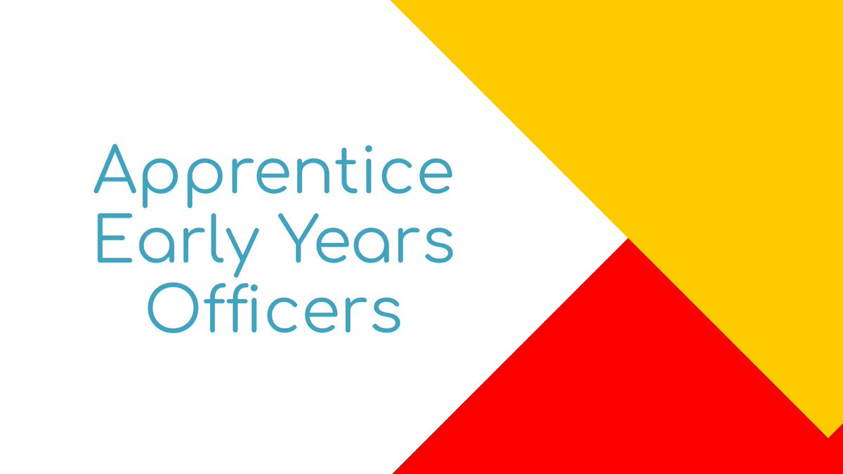 Fife Council on Twitter "Time for a change? An Early Years Officer