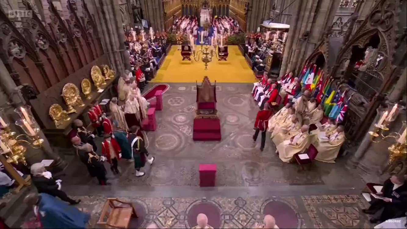 Michael Dickson on Twitter "Handel’s Zadok the Priest played at the