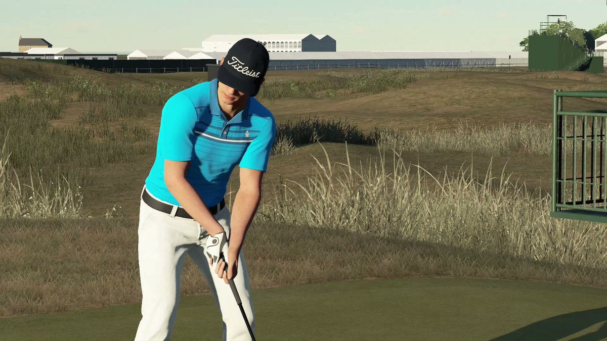 The 149th Open Championship(L) from RSG is now in 2k23 Golf all the pins from the 4 days of golf won by 2k's @collin_morikawa better to be lucky than good at the 3rd.Lidar Terrain and object meter not a good mix compared to 2k21 version. https://t.co/Zt76ohGL9G