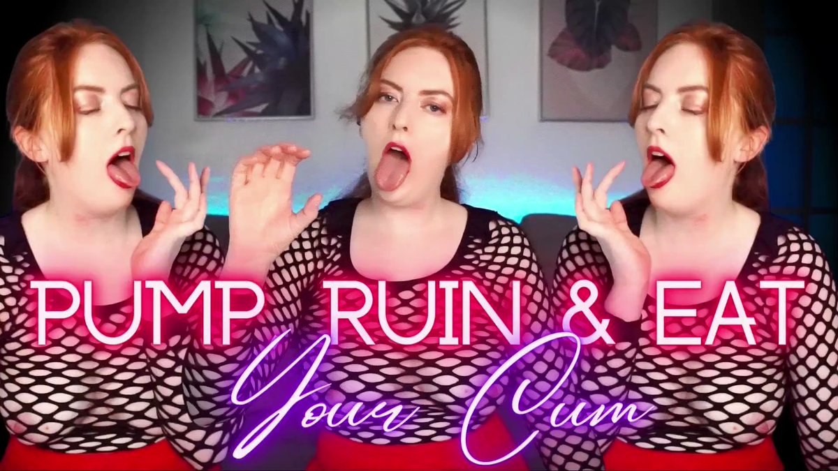 juls ᓚᘏᗢ 50 OFF! on Twitter "RT MissPorcelainB Sold my vid! Pump, Ruin & Eat Your Own Cum