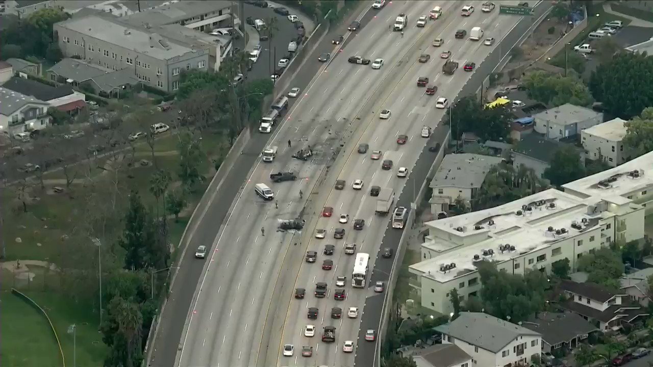 KTLA 5 Morning News on Twitter "ALL LANES BLOCKED A fatal crash on the