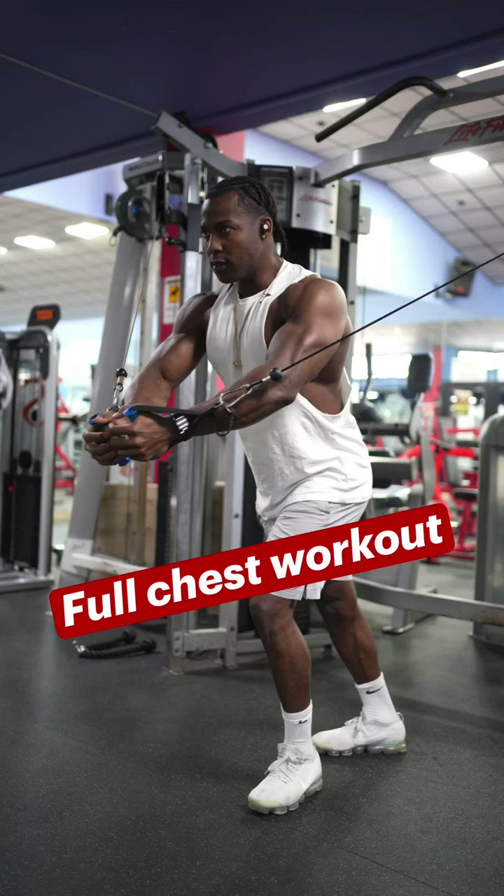 The Gym Elite on X: Here's a Full Chest Workout You Can Use