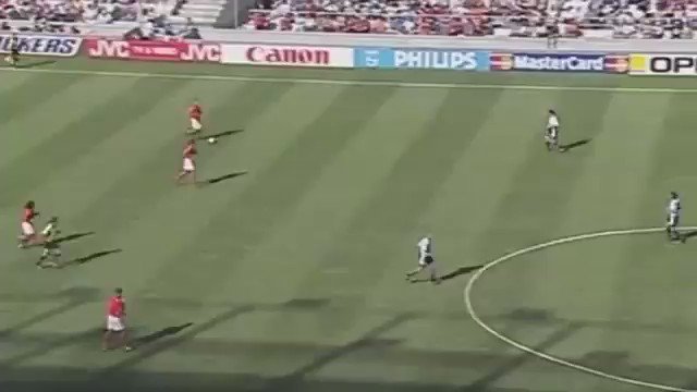 \Why fly, when you can walk on water?\  Happy birthday to the one and only Dennis Bergkamp. 
