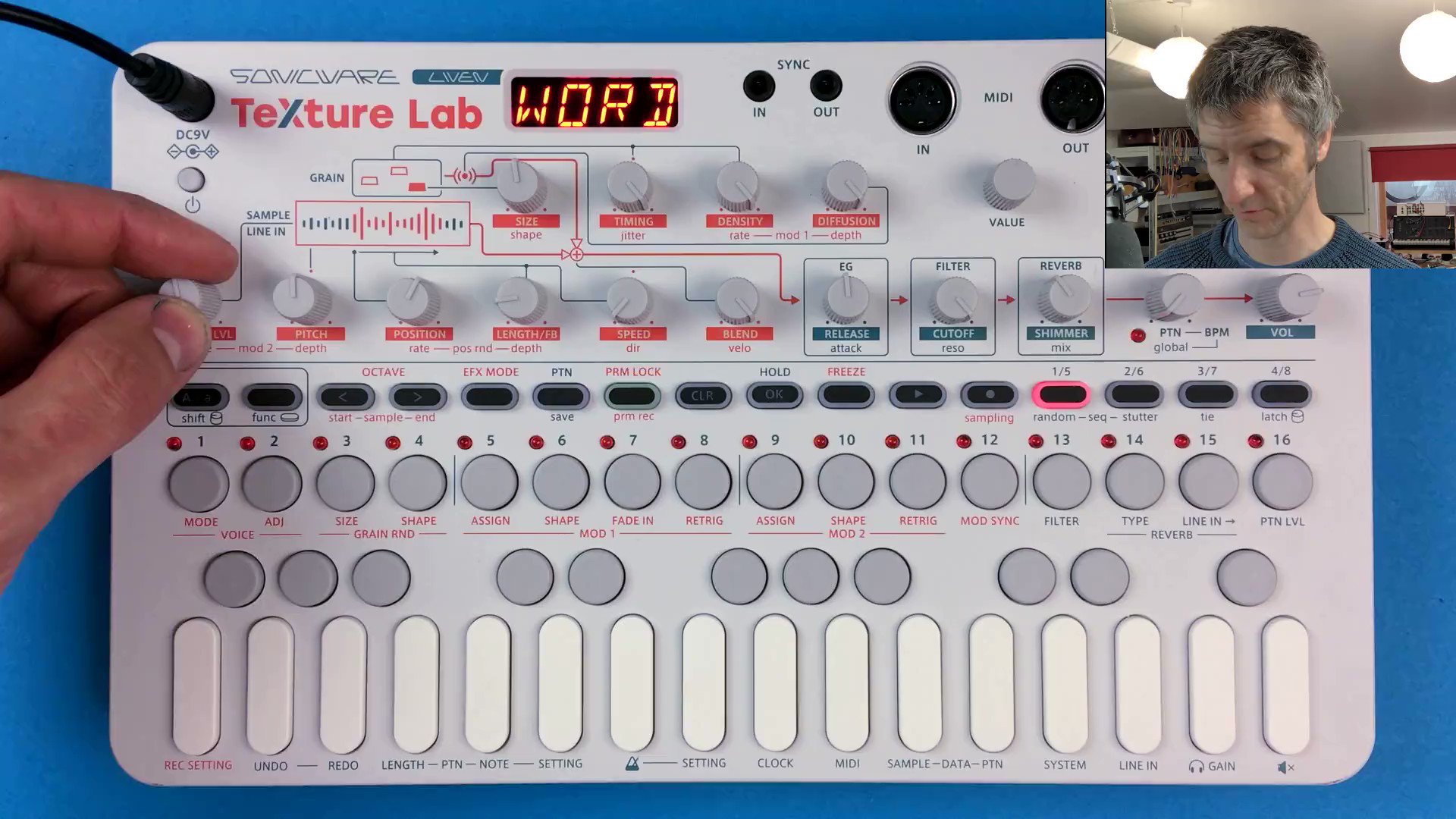 SONICWARE TeXture Lab グラニュラーシンセサイザー