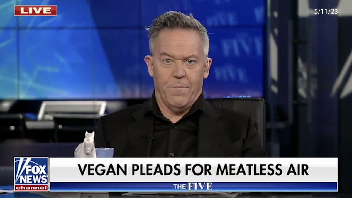 Decoding Fox News on Twitter: "Greg Gutfeld doesn't understand Vegans