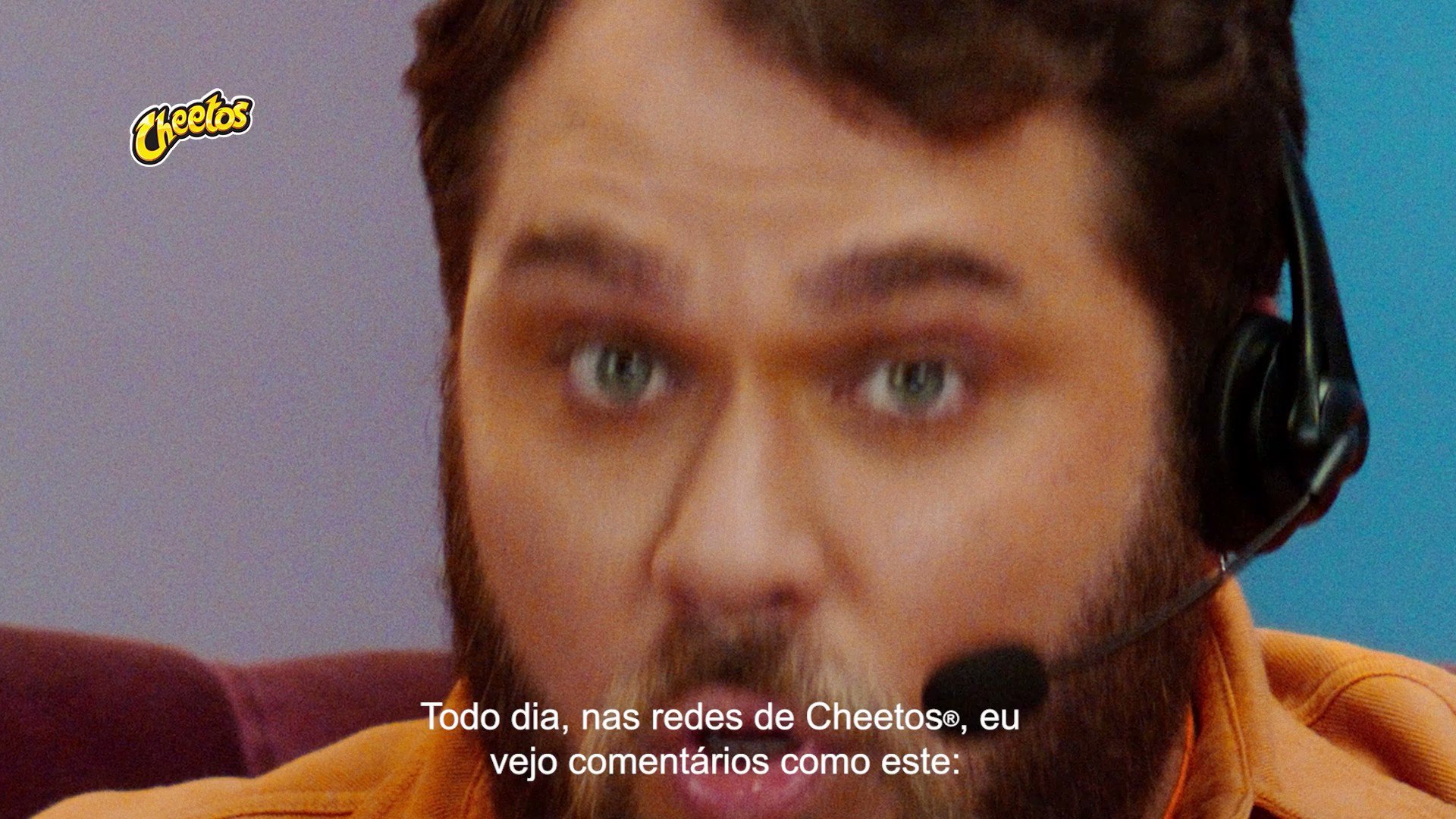 Alô? Foi aqui que pediram Cheetos®️Bola de volta? Pode parar de