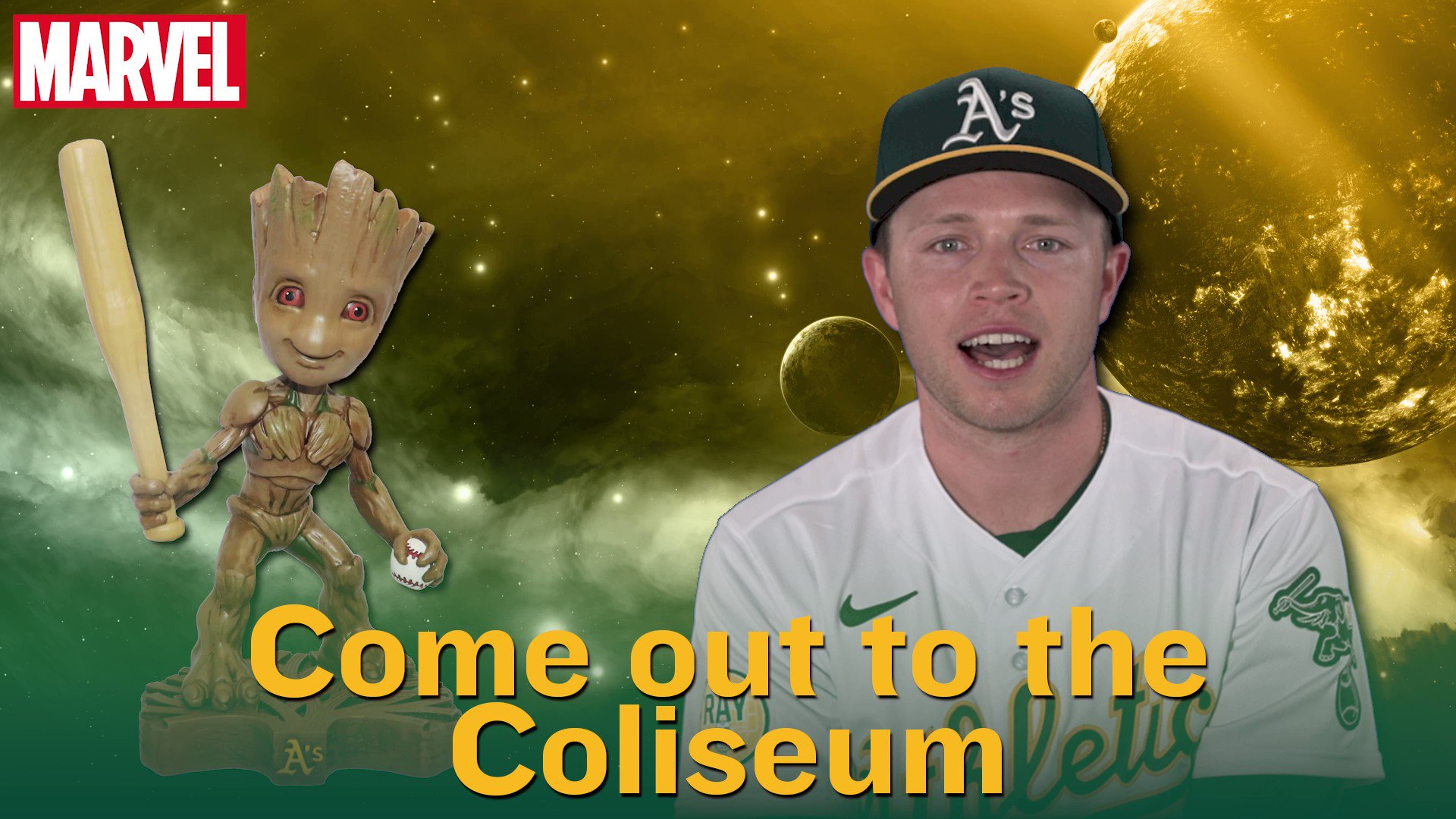 Oakland A's on X: I am Groot. You are Groot. We're all Groot. 🌳    / X