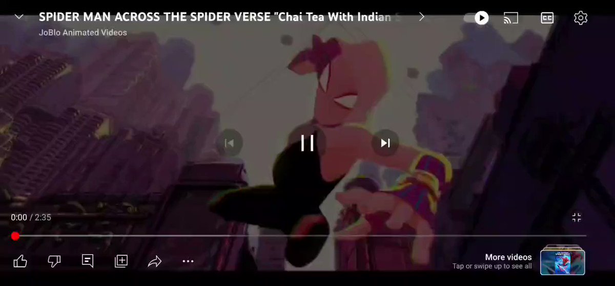RT @SpiderMan3news: New across the spider-verse spot that shows new footage of spider-man India and his world https://t.co/yDx9c0zqkM