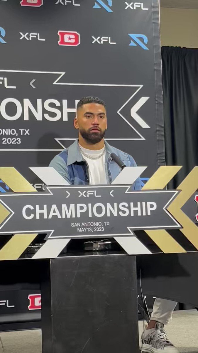 Matty Fresh on Twitter ".XFLDefenders QB Jordan Ta’amu on where he