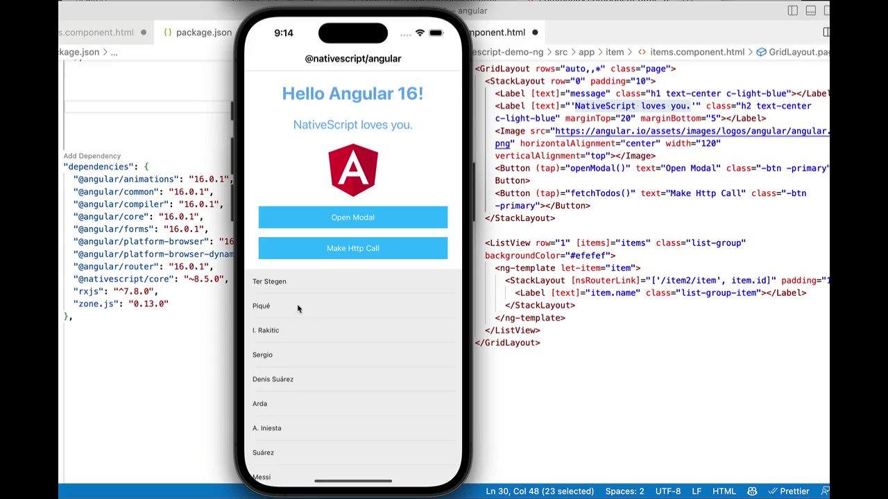 NativeScript on X: "👉@nativescript/angular v16 released. It's action packed so please refer to a great overview of what's inside from @mgechev in this blog post: https://t.co/hWKSPuH53O https://t.co/W1h9tPf5D4" / X NativeScript on X: "👉@nativescript/angular v16 released. It's action packed so please refer to a great overview of what's inside from @mgechev in this blog post: https://t.co/hWKSPuH53O https://t.co/W1h9tPf5D4" / X