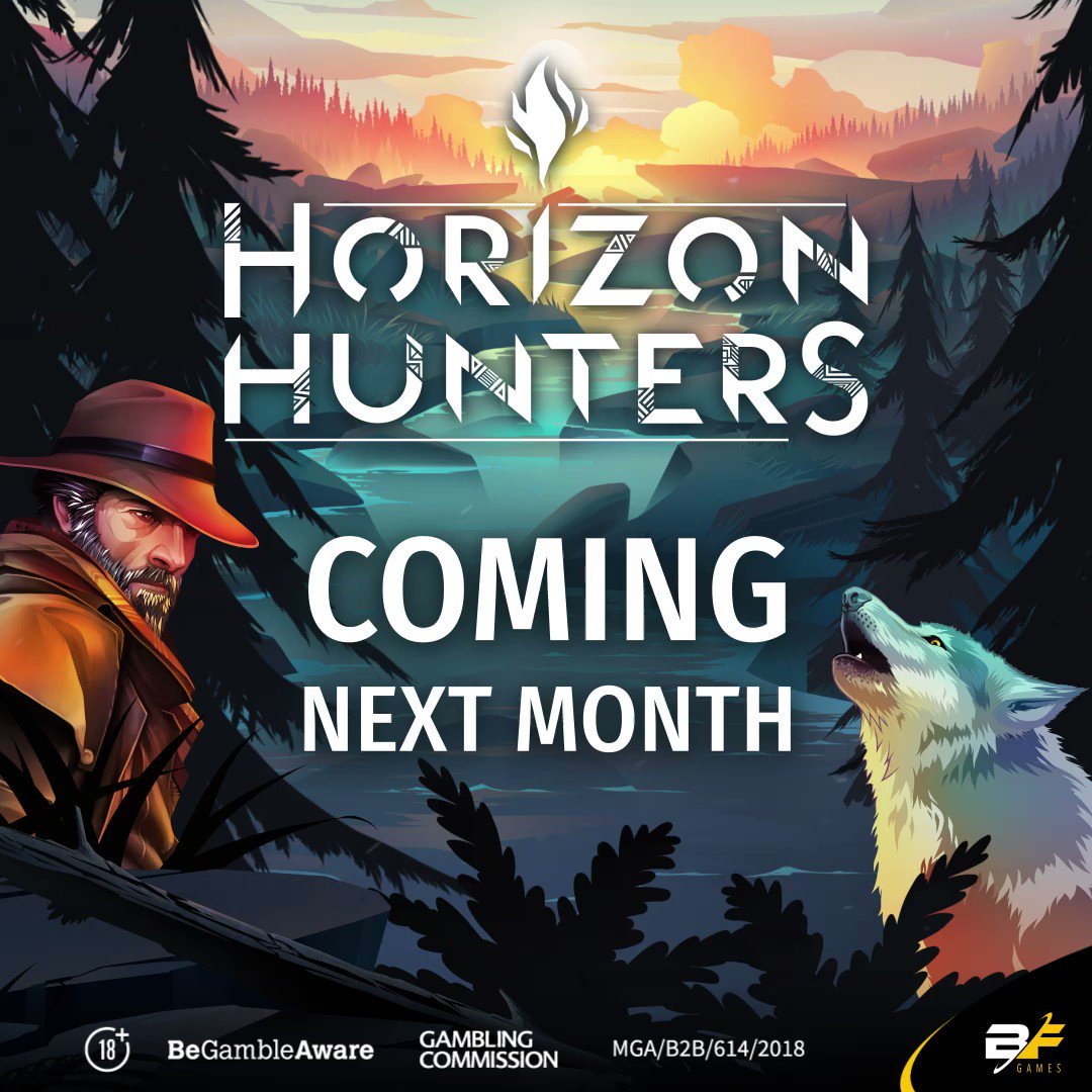 With Skull Scatters, Mask Wilds and Free  Spins, you know Horizon Hunters is one not to miss! Keep an eye out for  its soon release! &#129312;