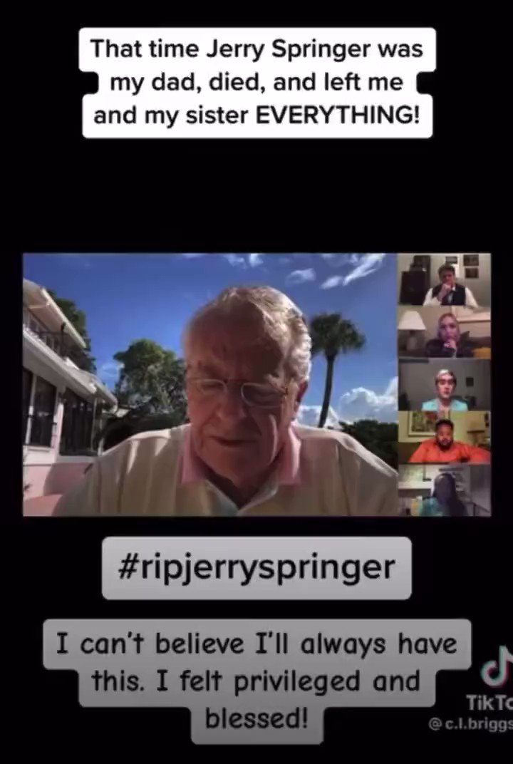 Shawn K The King on Twitter "Jerry Springers ”Will” Was Shocking! He