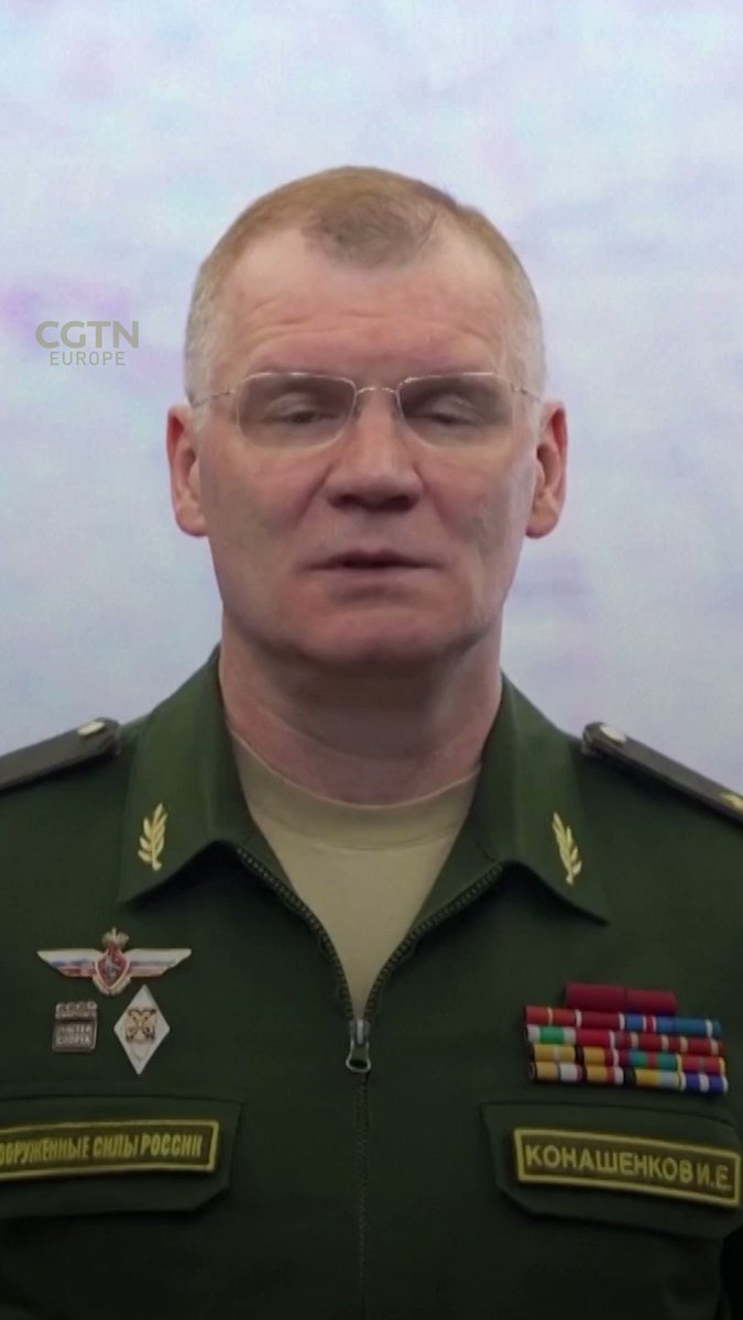CGTN Europe on Twitter: "Russian defense ministry spokesperson Igor ...