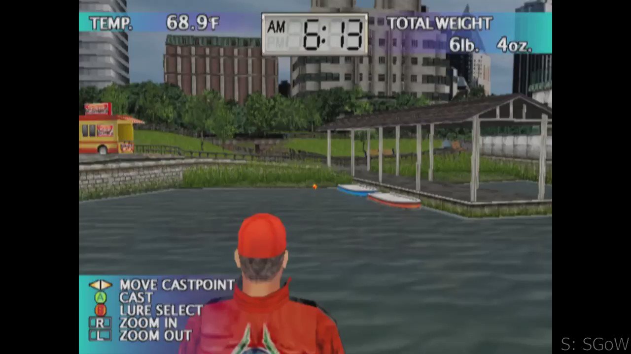 140 Seconds VGM on X: Park Area - Top Angler: Real Bass Fishing (2002, PS2/GCN)  Sound: Makoto Iida  / X