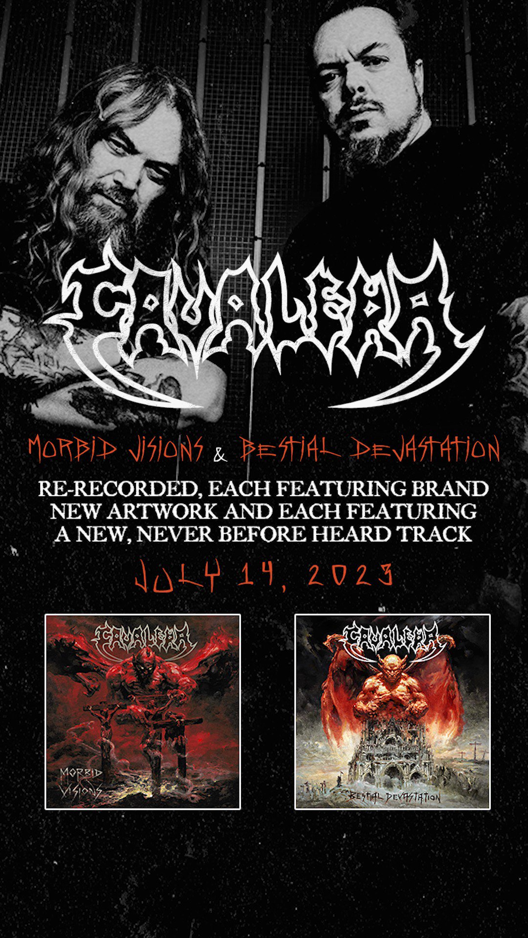 CAVALERA - Morbid Visions - CD