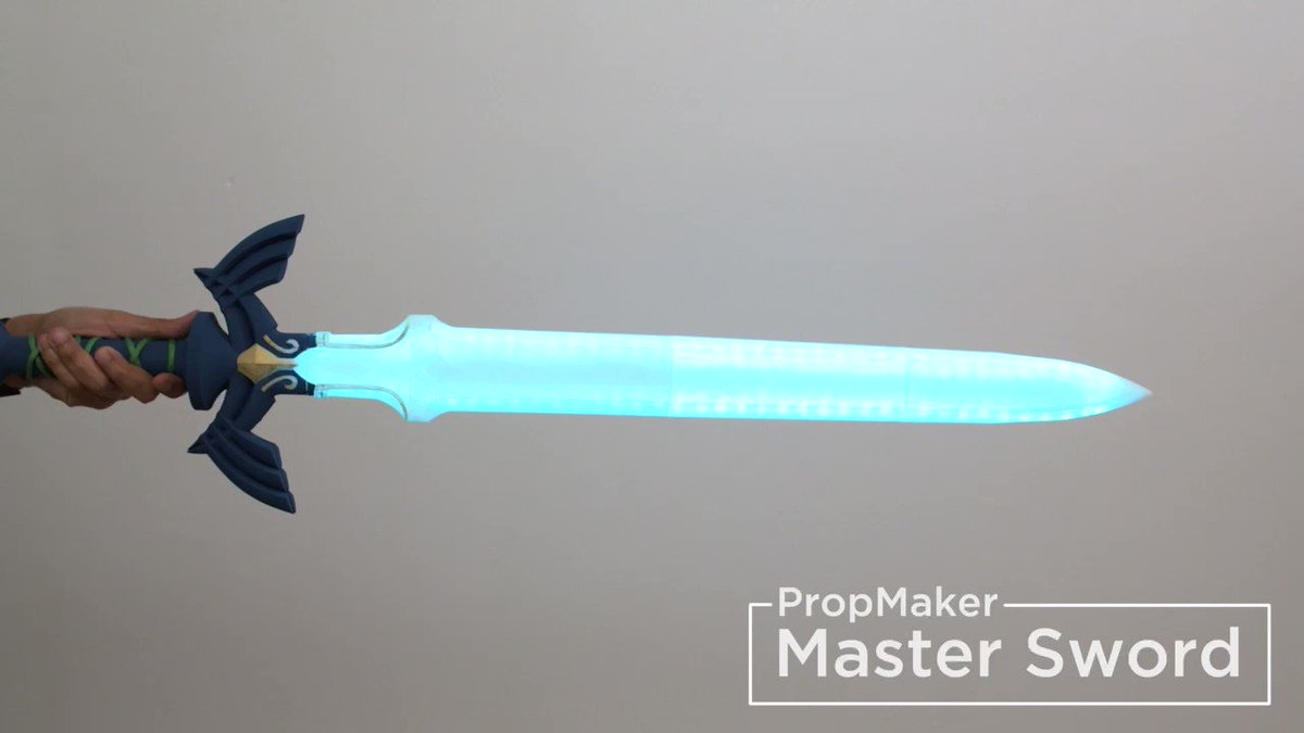 Mark S Hurst on Twitter "adafruit LED Zelda Master Sword powered by
