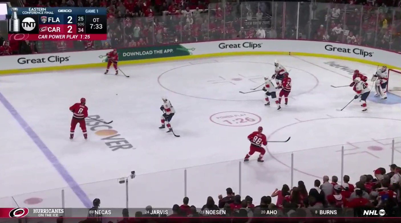 Hockey Daily 365 l NHL Highlights & News on X: Seth Jarvis takes a stick  to the face on the Strome follow-through, dripping blood as he exits off  the ice and down