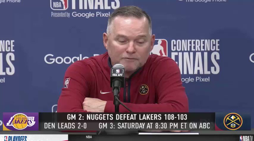 [花邊] Malone:第一場打完大家都說湖人很OK