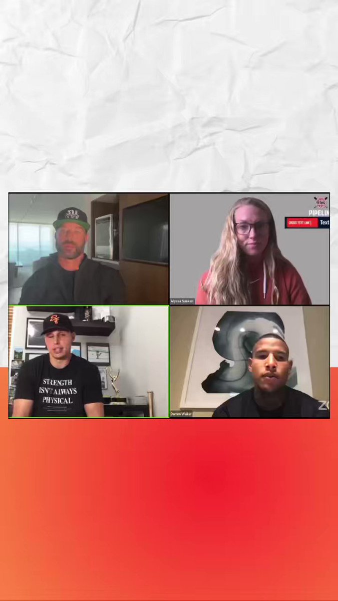 Grateful to everyone who tuned in to our first call discussing mental health collaborating with @giantscommunity. Huge thanks to panelists Alyssa Nakken, @Drewrobbb, @Rackkwall83 and @gabekapler for their incredible vulnerability and insights. https://t.co/Hr5FSAvpql