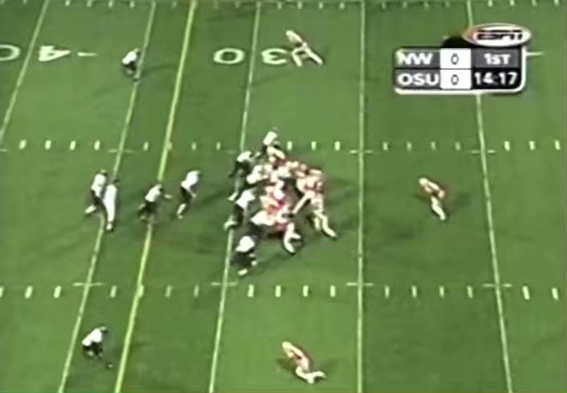 RT @ClassicsCFB: #16 Northwestern vs Ohio State (2001) https://t.co/zRa2nITVxz