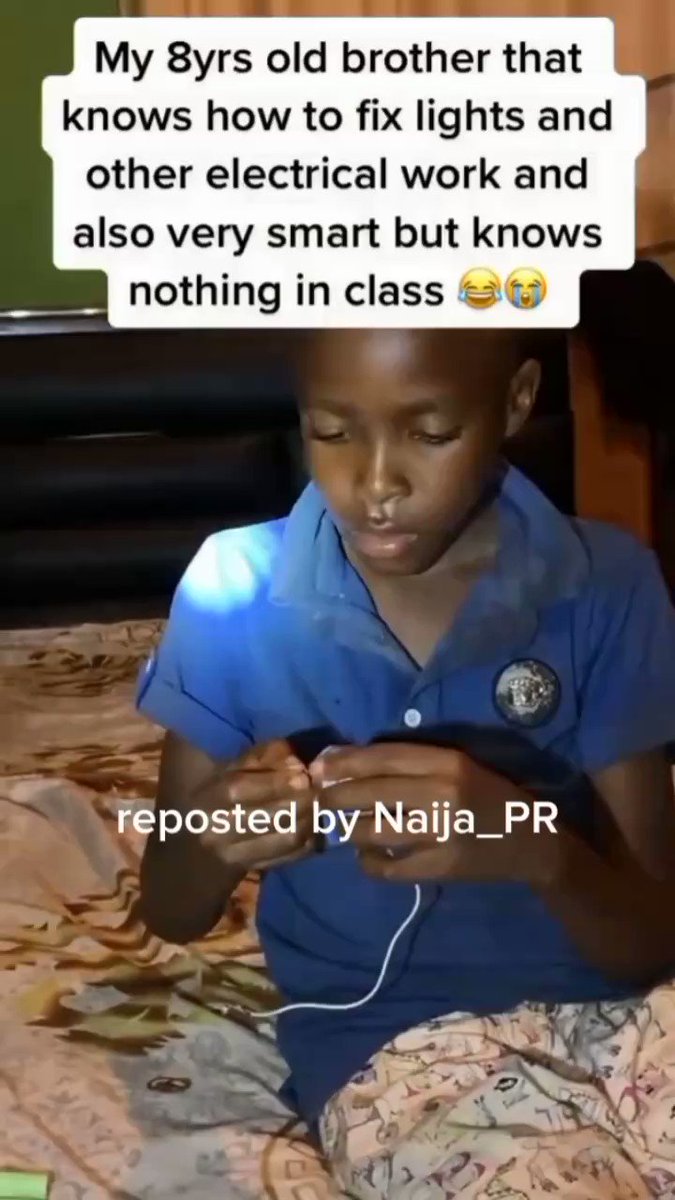 Naija on Twitter: "Lady shares an observation about her lil brother."
