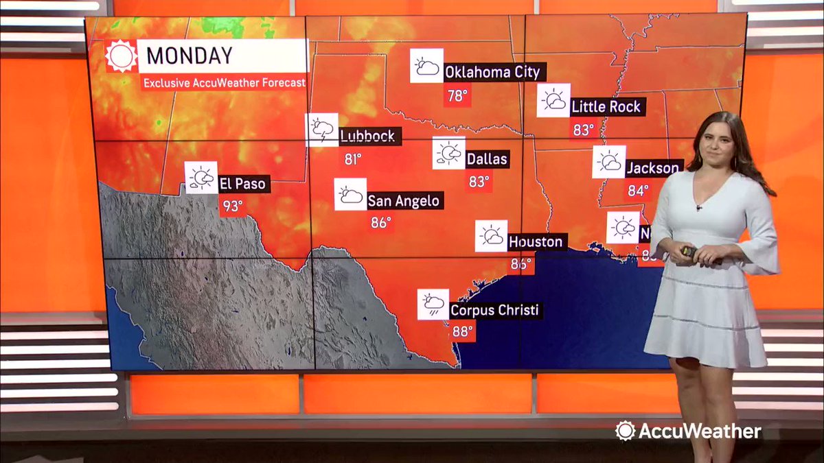 AccuWeather on Twitter "🌩️ Stay alert, Central US! Repeated rounds of