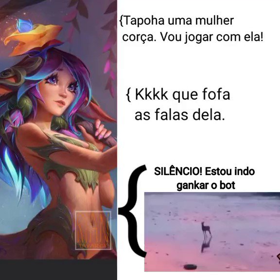 É de morango KKKKK, By Caverna Memes