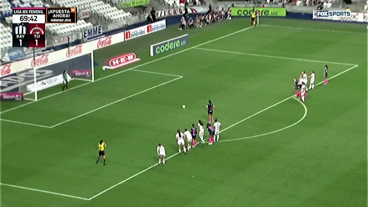 ¡¡¡G⚽⚽⚽L!!!

Desde el manchón penal, la defensa más goleadora acerca a Rayadas en el marcador global. 🔥

#VamosPorEllas👊🏽”