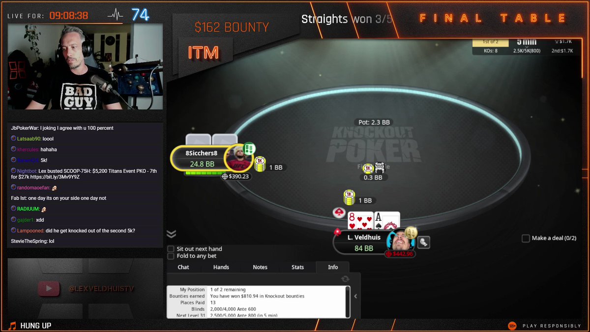 PokerStars Twitch on Twitter "RT PokerStars A 🏆 for LexVeldhuis and
