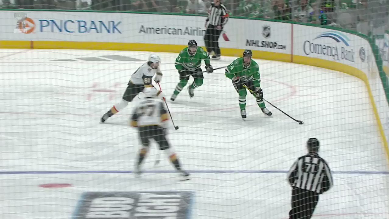 Brad Galli on X: Jamie Benn got ejected for this cross check to Mark  Stone's head/neck. No place for this in hockey.  / X