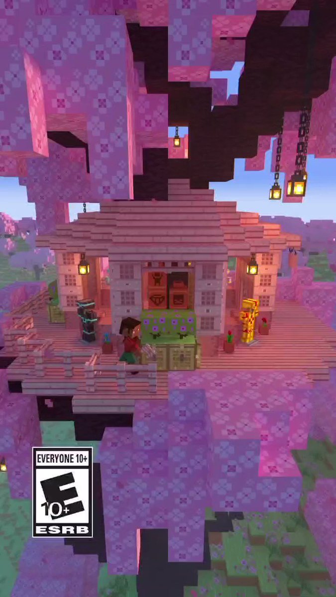 Minecraft: Casa de cerejeira 