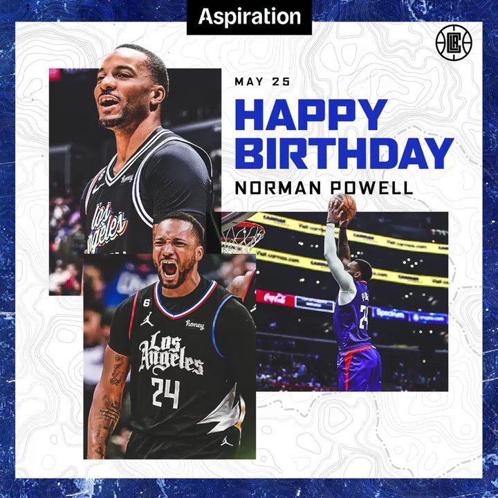 Happy Birthday, Norm For every comment/remessage, will plant one tree for Norman Powell\s birthday! 