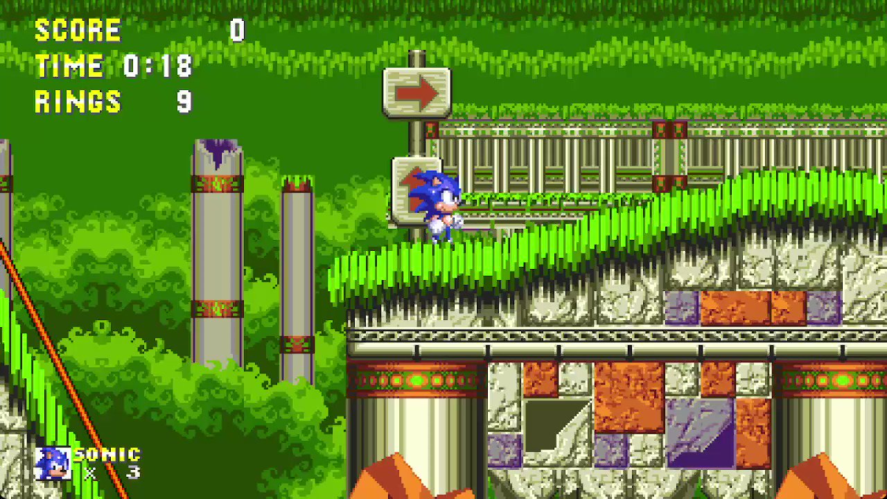 Green hill zone (mod) [Sonic 3 A.I.R.] [Mods]