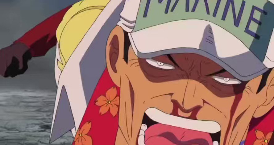 Corn on X: can somebody tell me why WB is goin extreme diff w Akainu right foot? i need the answers / X