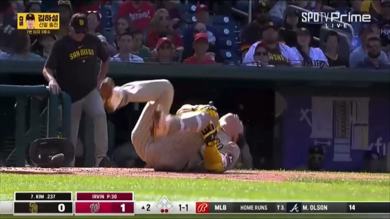 [情報] 金河成自打球傷退