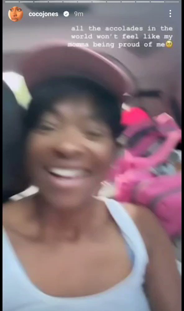 Coco Jones HQ on Twitter "Coco Jones' mom being a “Fallin” Stan 😭🤍"
