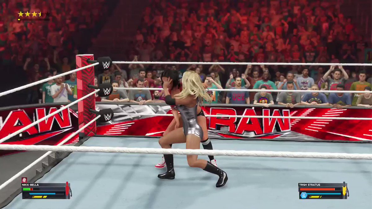 #PS5Share, #WWE2K23 Did a great match for #WWE Women's champion. Between Trish stratus and Nikki Bella. #WWERaw https://t.co/bA1u601IC4