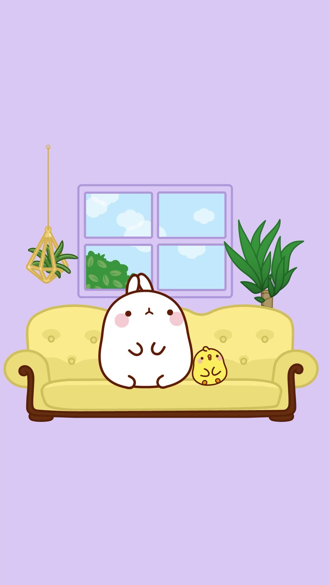 Molang  Please find below a new wallpaper for your  Facebook